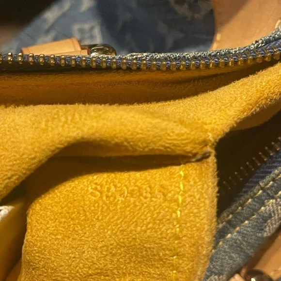 Designer Monogram Denim Neo Speedy Satchel - Picture 6 of 12